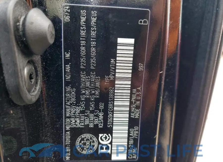 5TDGSKFC6RS138982# 14