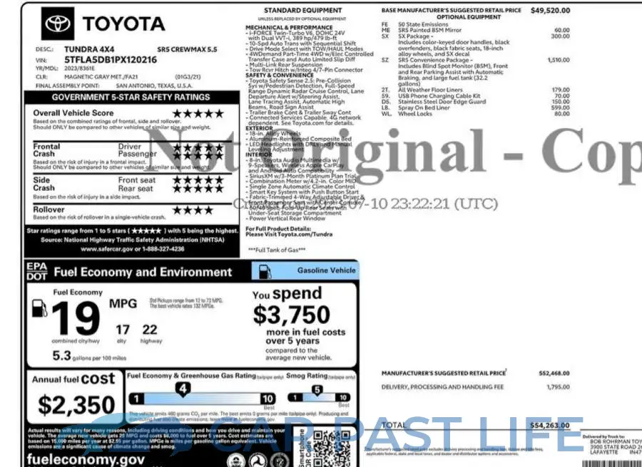 5TFLA5DB1PX120216# 11