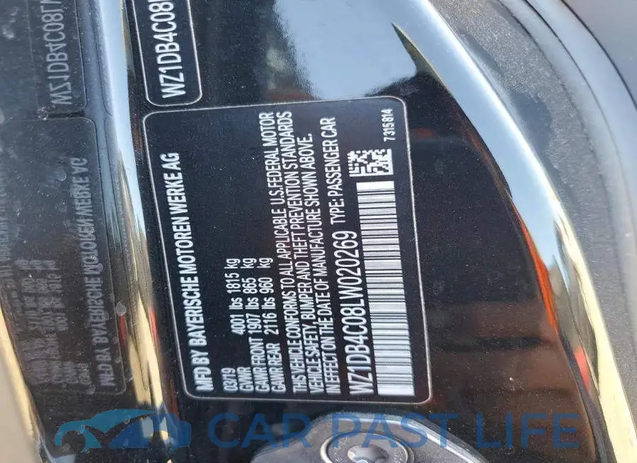 WZ1DB4C08LW020269# 12