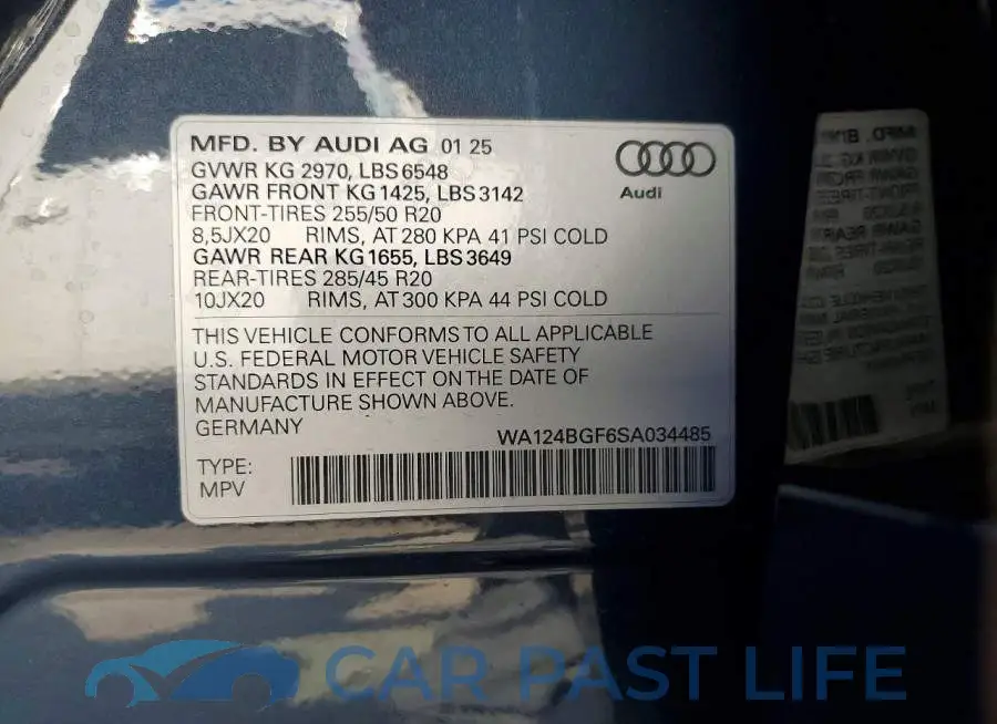 WA124BGF6SA034485# 14