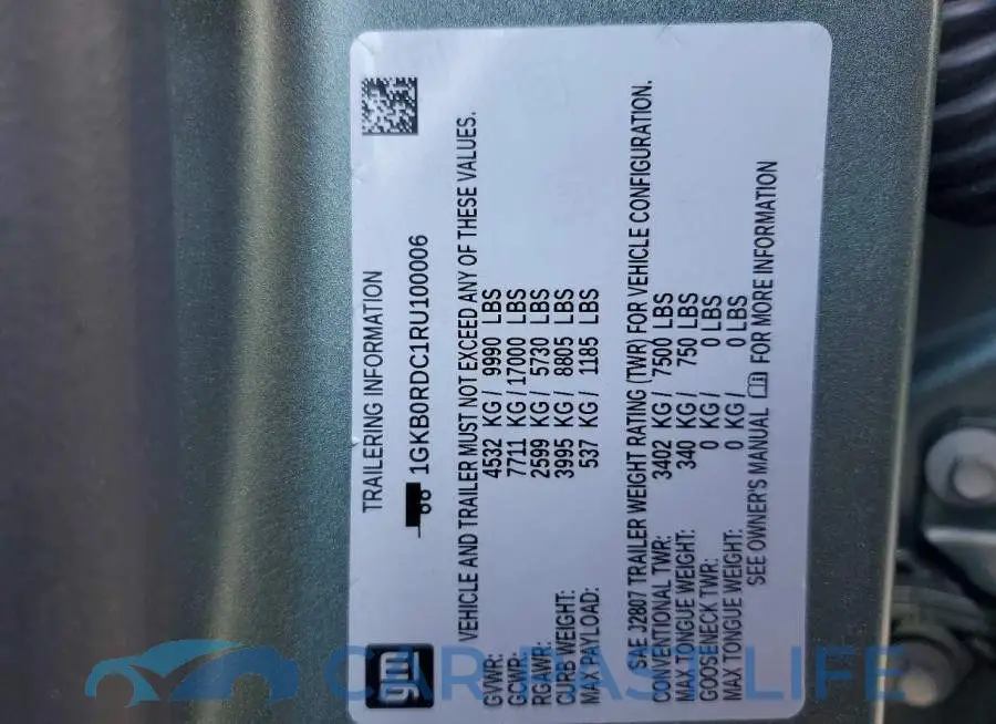 1GKB0RDC1RU100006# 14
