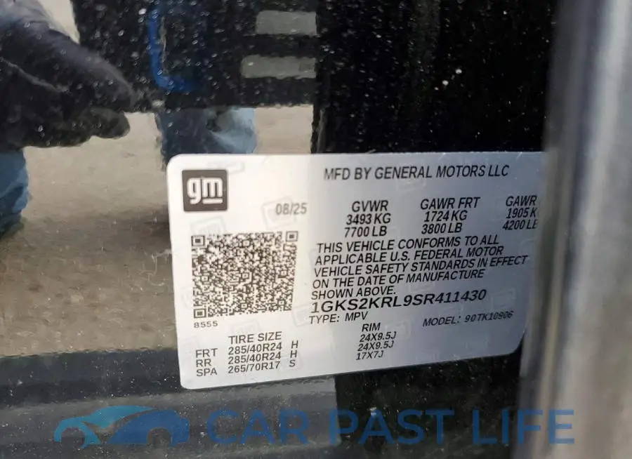 1GKS2KRL9SR411430# 13