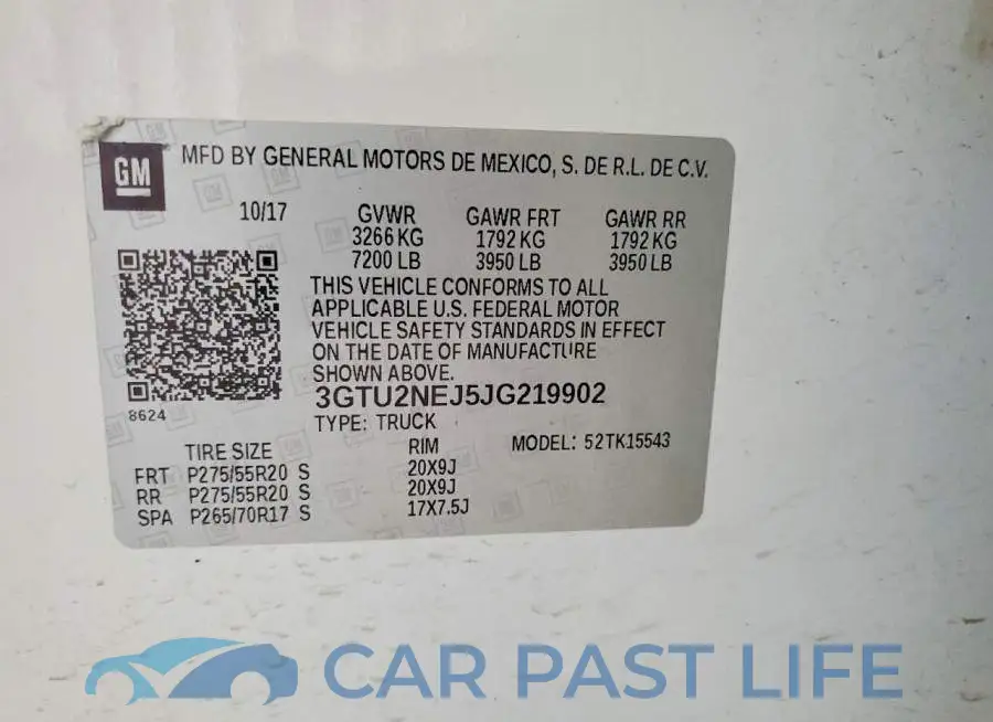 3GTU2NEJ5JG219902# 12