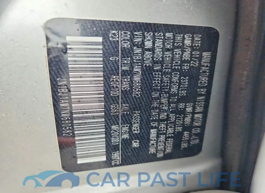 JN1BJ1AW7NW680582# 13