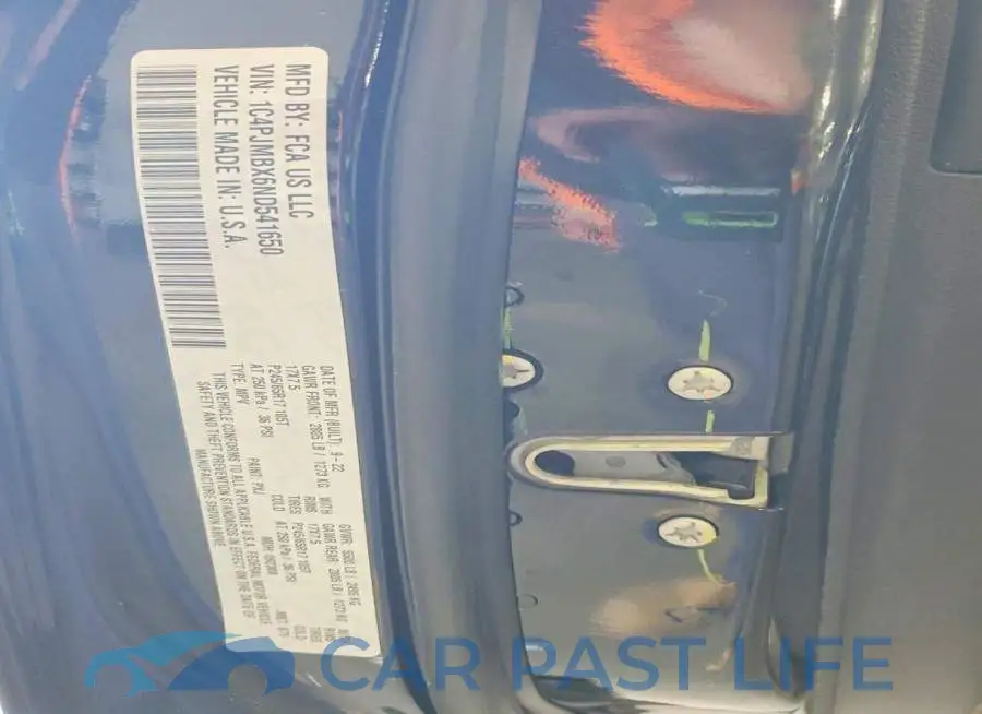 1C4PJMBX6ND541650# 12