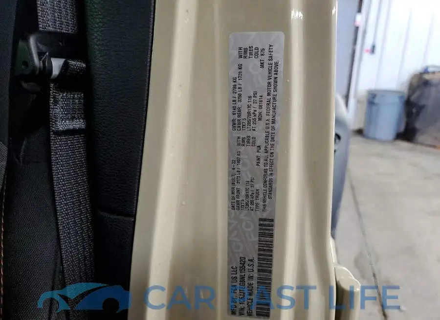 1C6JJTEG8NL155420# 12