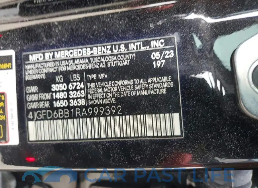 4JGFD6BB1RA999392# 13