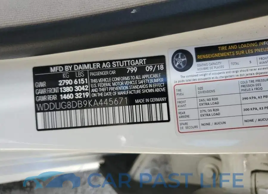 WDDUG8DB9KA445671# 13