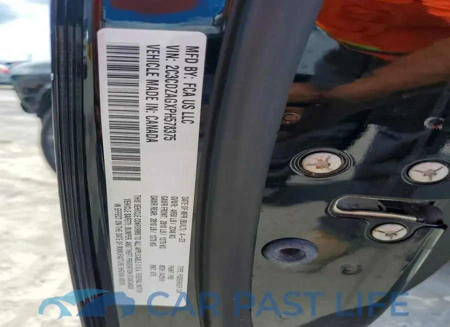 2C3CDZAGXPH578375# 12