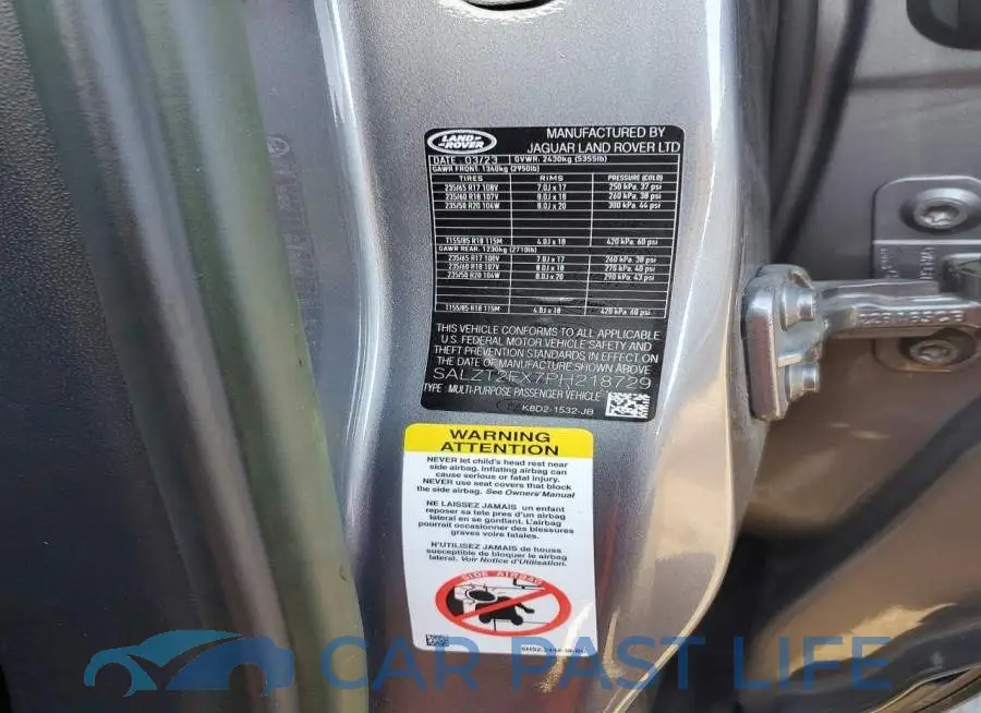 SALZT2FX7PH218729# 14