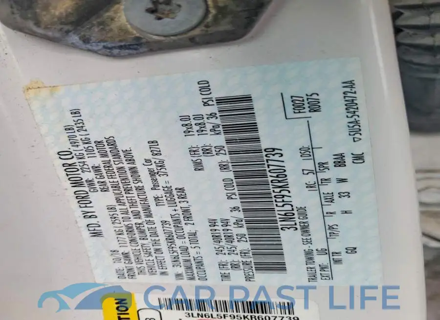 3LN6L5F95KR607739# 13