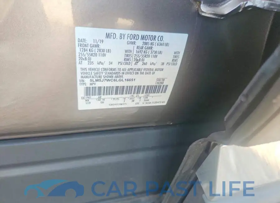 5LM5J7WC6LGL16651# 14