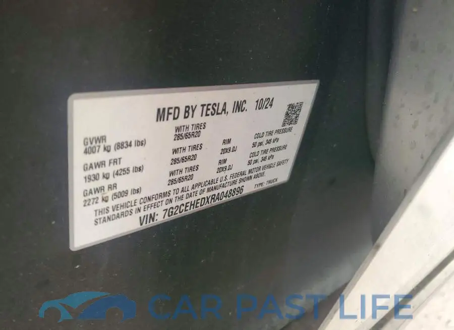 7G2CEHEDXRA048896# 13