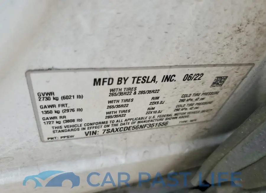 7SAXCDE56NF351556# 13