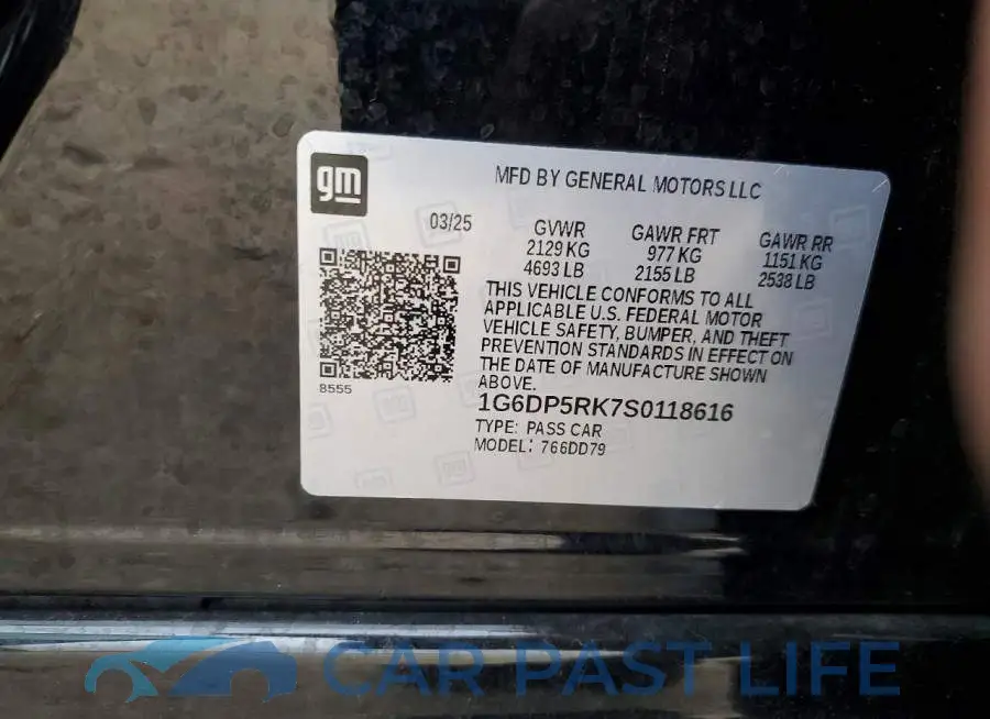 1G6DP5RK7S0118616# 13
