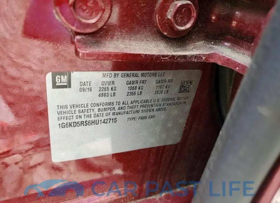 1G6KD5RS6HU142715# 12