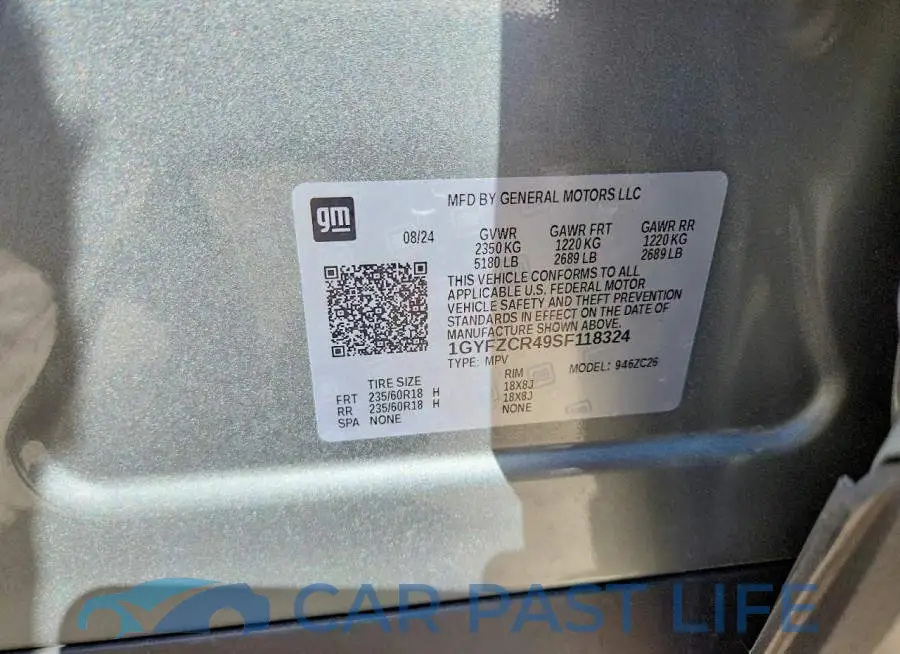 1GYFZCR49SF118324# 14