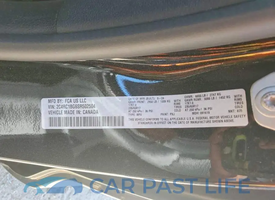 2C4RC1BG6SR502504# 13