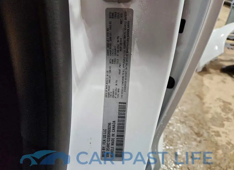 2C4RC1CG9SR608296# 14