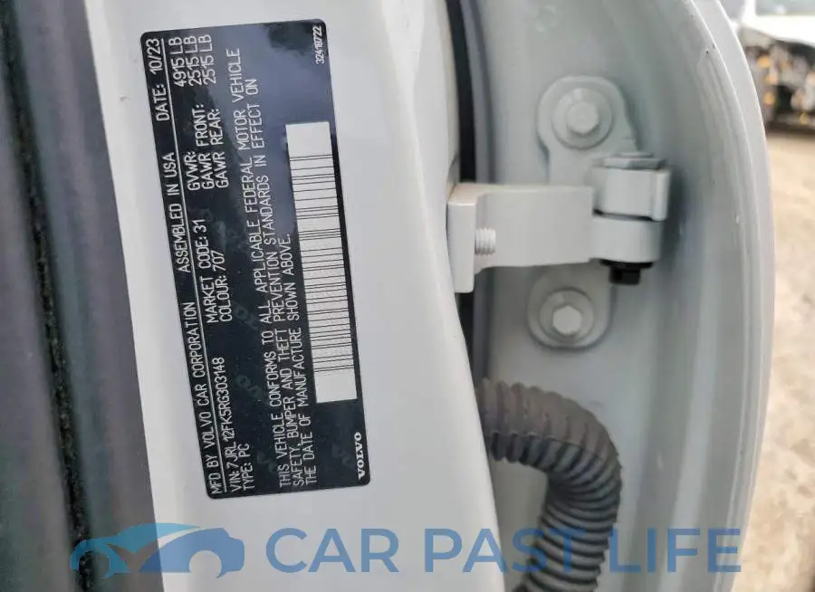 7JRL12FK5RG303148# 12