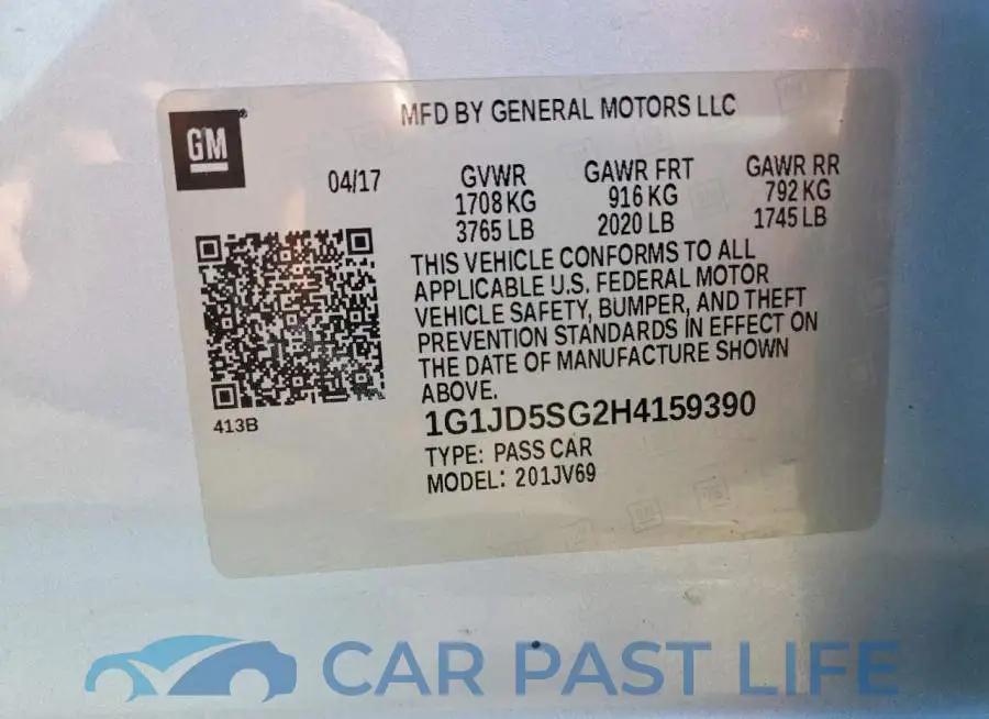 1G1JD5SG2H4159390# 12