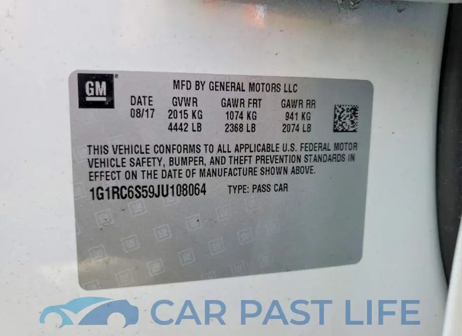 1G1RC6S59JU108064# 12