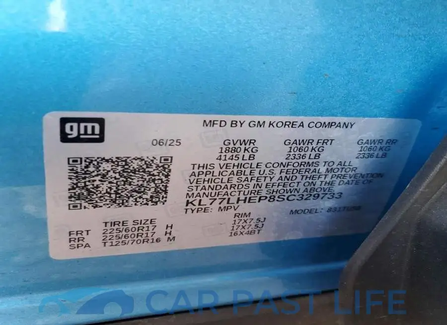 KL77LHEP8SC329733# 13
