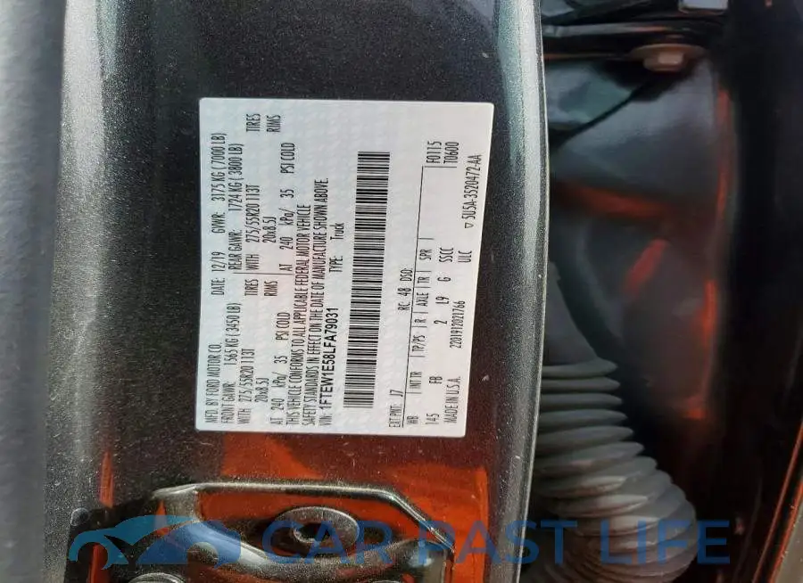 1FTEW1E58LFA79031# 12