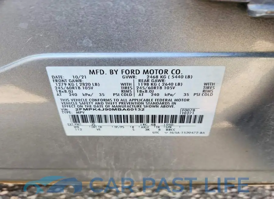 2FMPK4J90MBA60132# 13