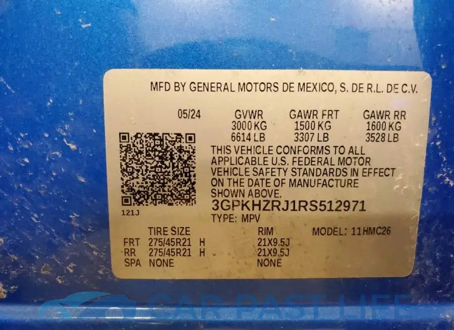 3GPKHZRJ1RS512971# 13