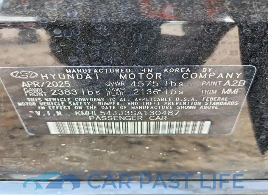 KMHL54JJ3SA130487# 12