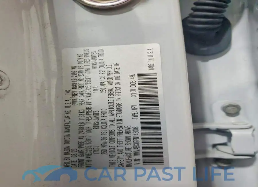 7MMVABCM2PN143008# 12