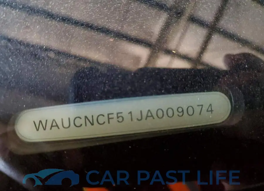 WAUCNCF51JA009074# 12
