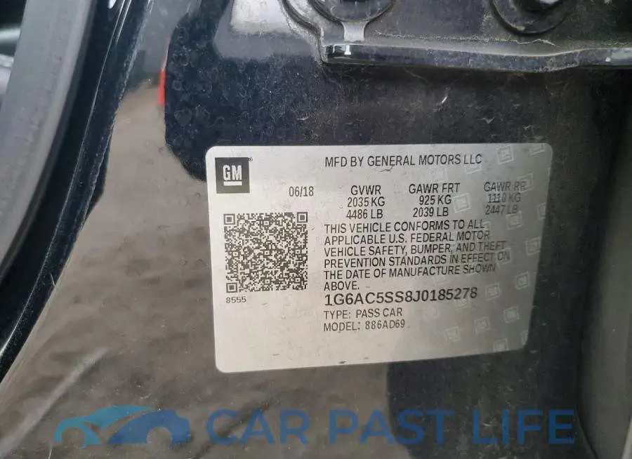 1G6AC5SS8J0185278# 12