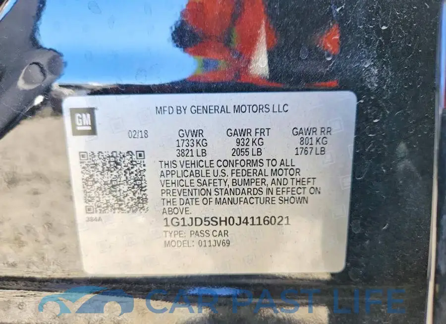 1G1JD5SH0J4116021# 12