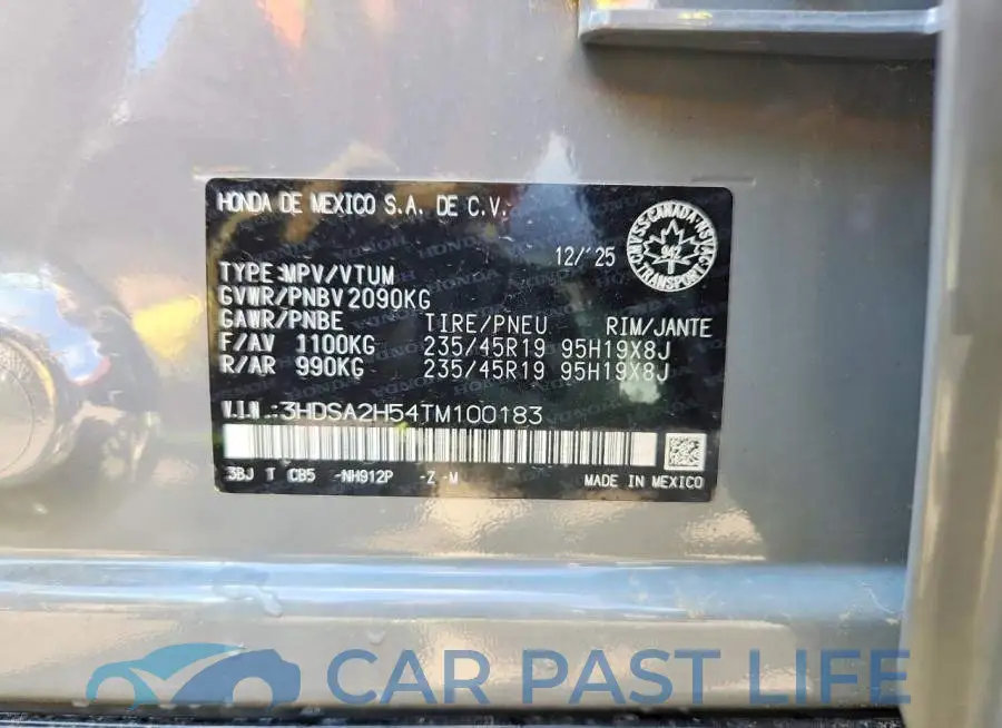 3HDSA2H54TM100183# 14
