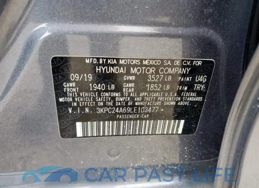 3KPC24A69LE103477# 12