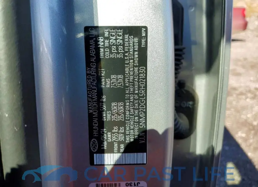 5NMP2DGL5RH021830# 13