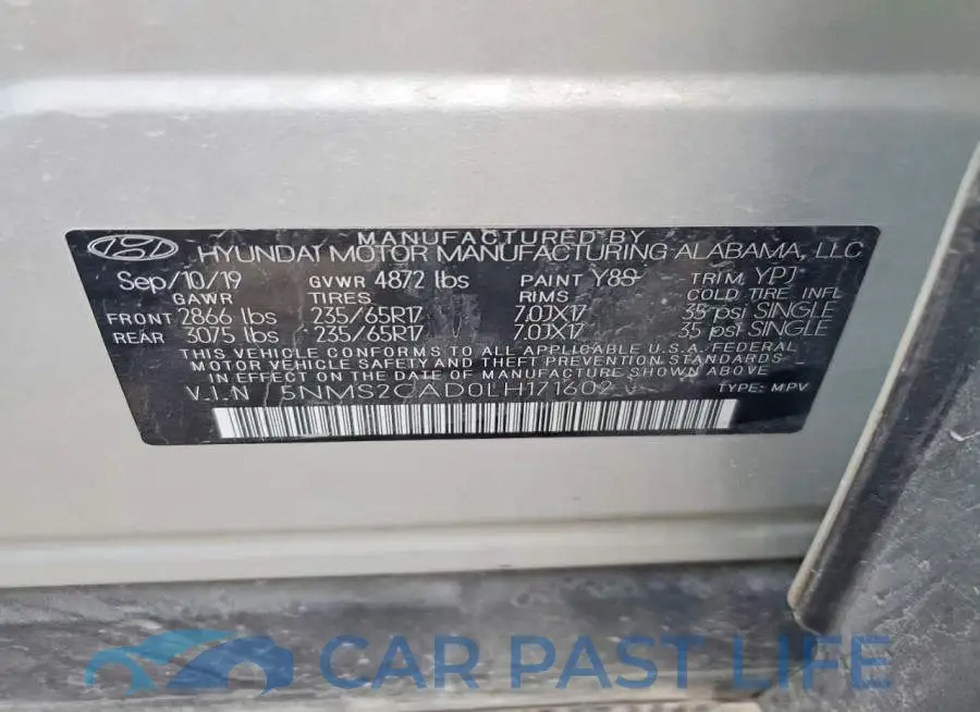 5NMS2CAD0LH171602# 13