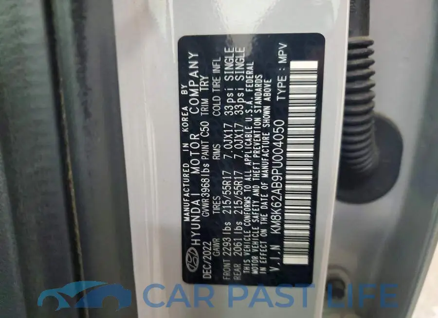 KM8K62AB9PU004050# 14
