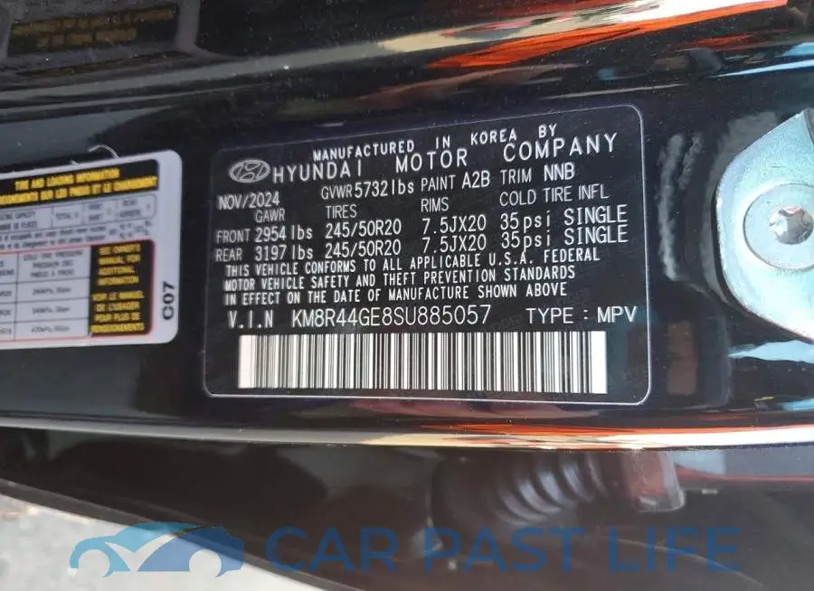 KM8R44GE8SU885057# 14