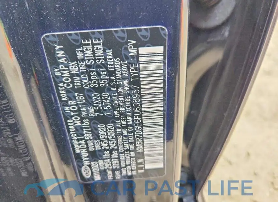 KM8R7DGE6PU638957# 13