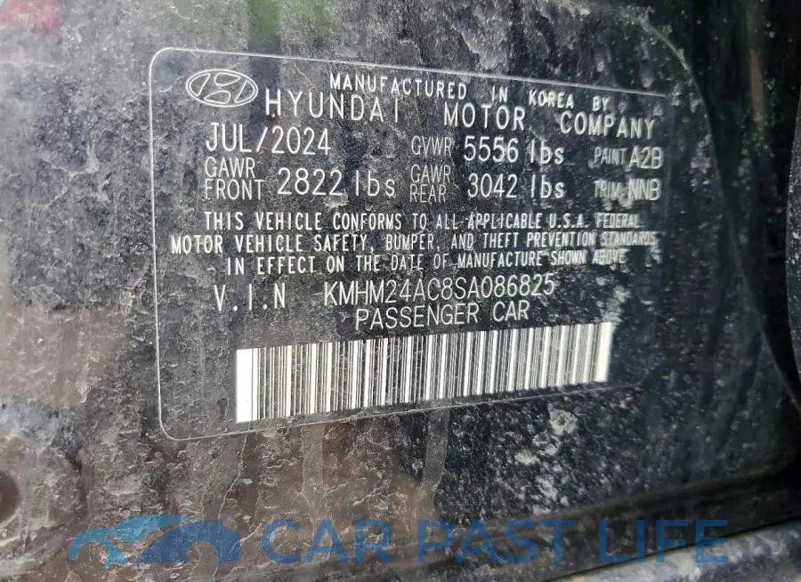 KMHM24AC8SA086825# 13