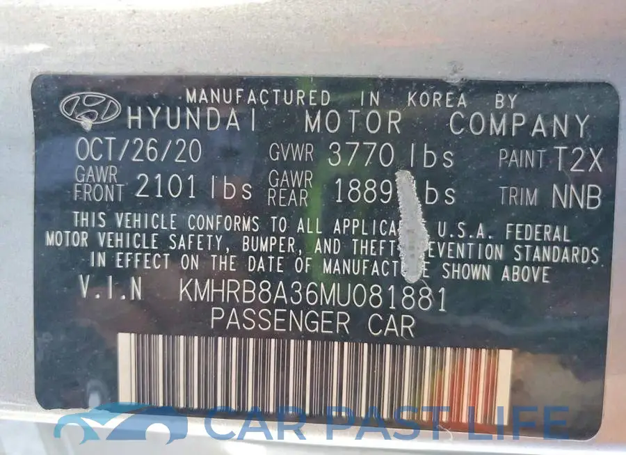 KMHRB8A36MU081881# 14