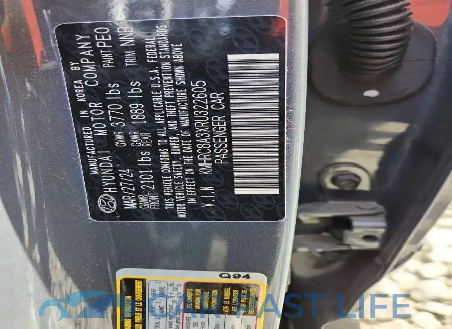 KMHRC8A3XRU322605# 12