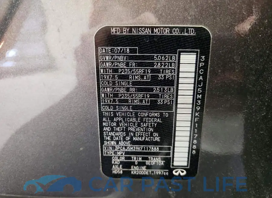3PCAJ5M39KF117888# 13