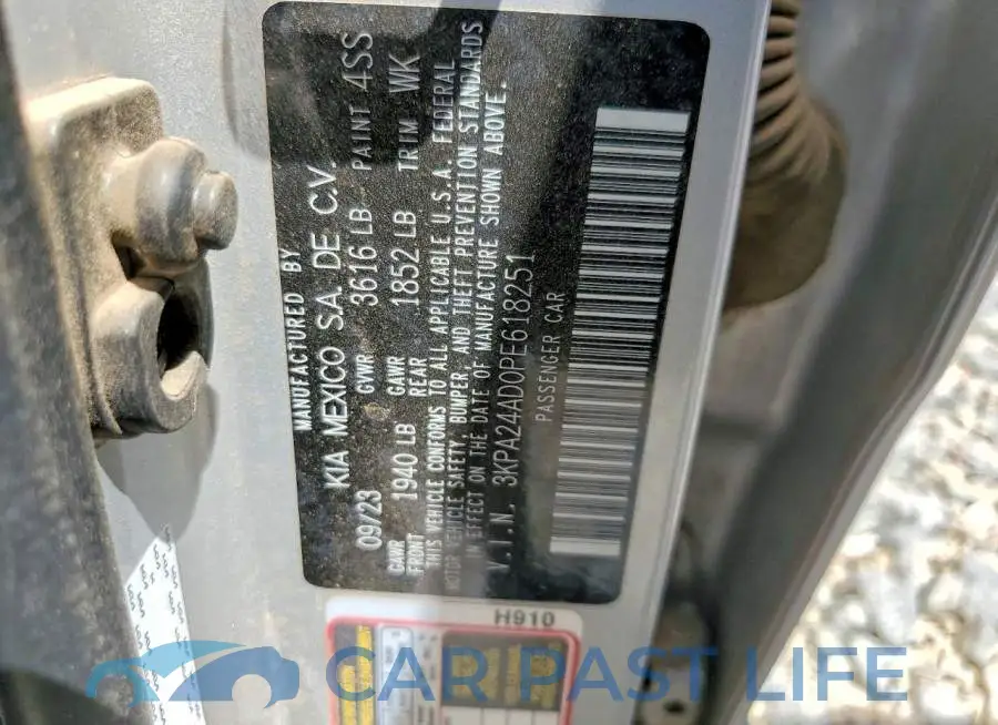 3KPA24AD0PE618251# 12