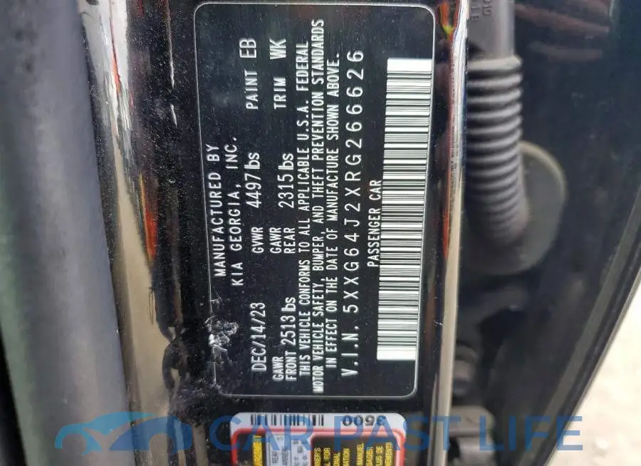 5XXG64J2XRG266626# 12