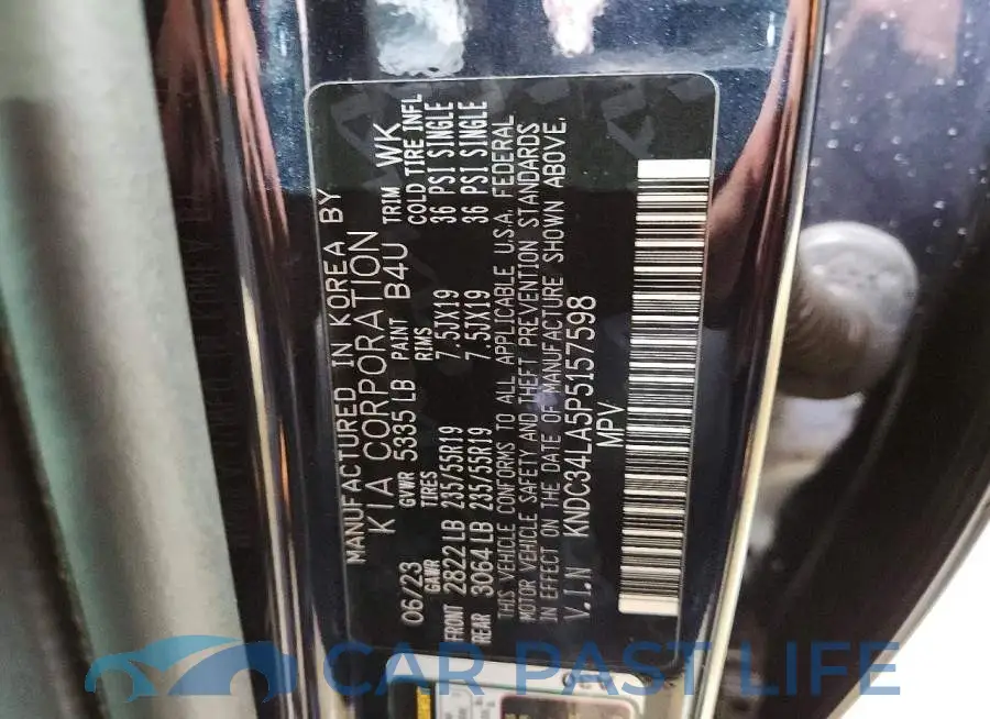 KNDC34LA5P5157598# 13