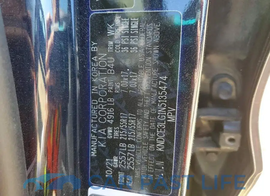 KNDCE3LG1N5135474# 13
